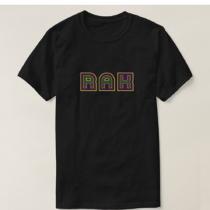 Men's Basic Black RAK Logo T-Shirt - XXL - Currently On Back Order